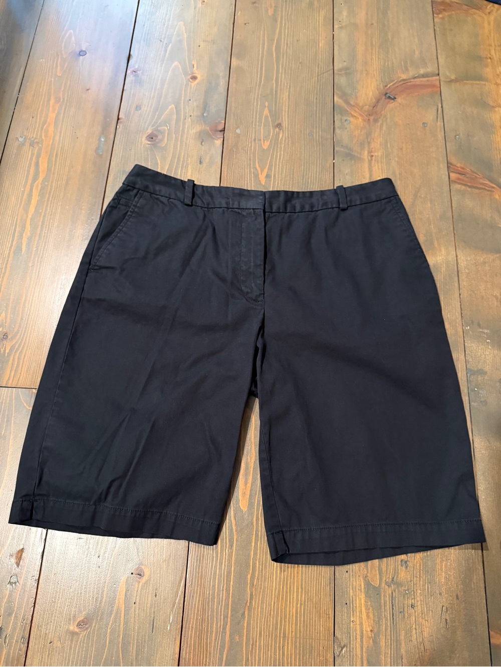 Talbots Men's Black Flat Front Shorts
